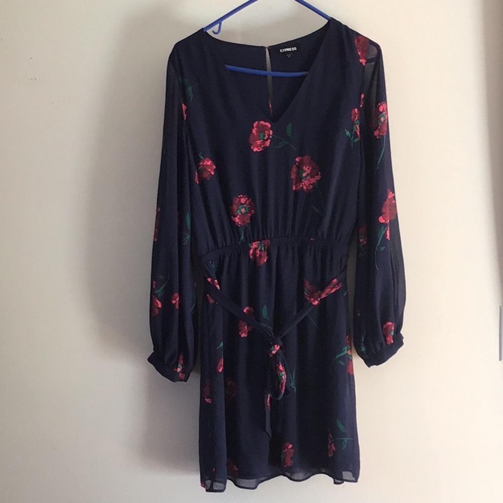 Express elastic waist dress
